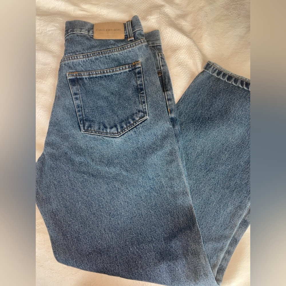 Calvin Klein Light Blue Denim Pants